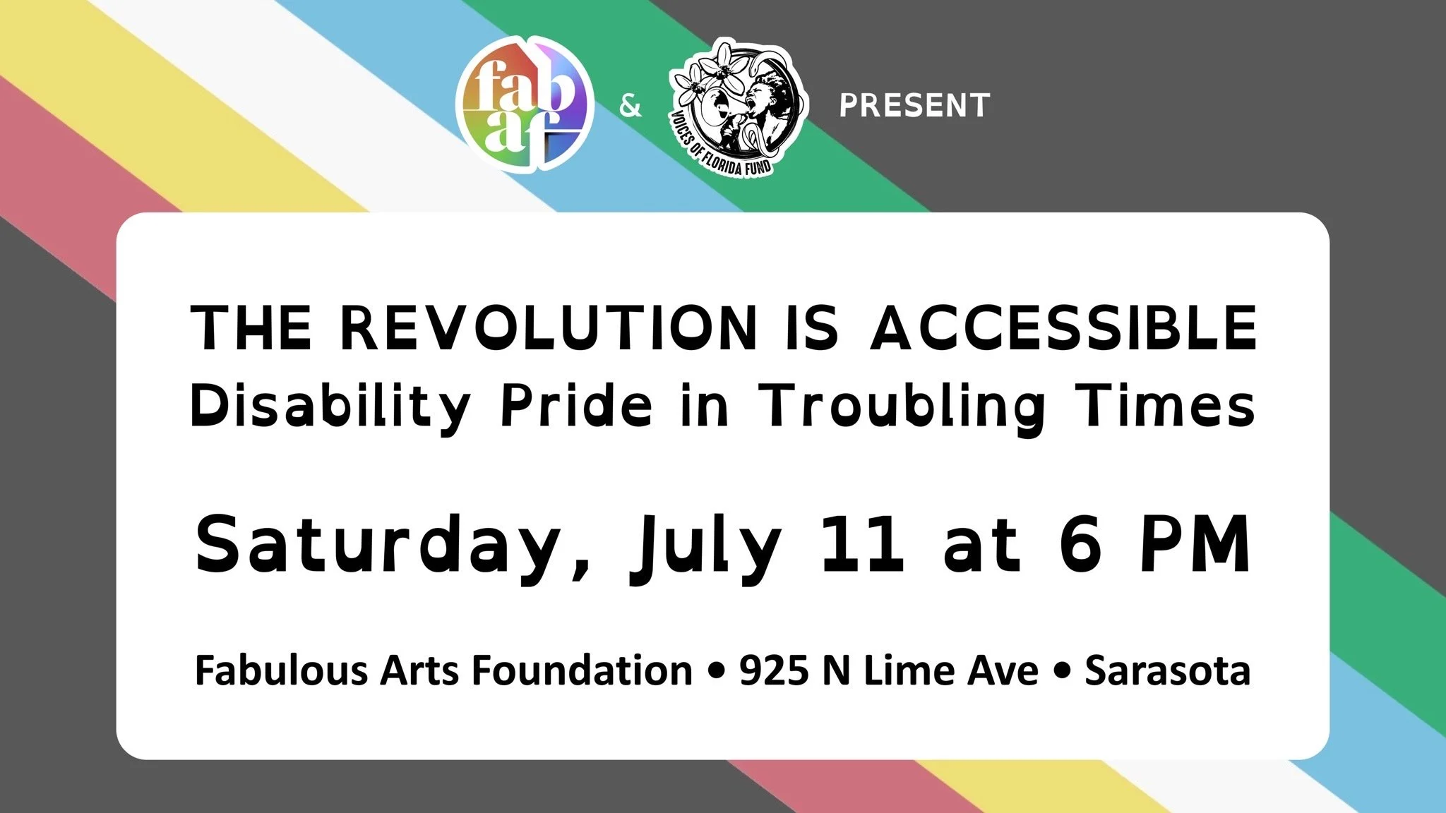 The Revolution is Accessible: Disability Pride in Troubling Times