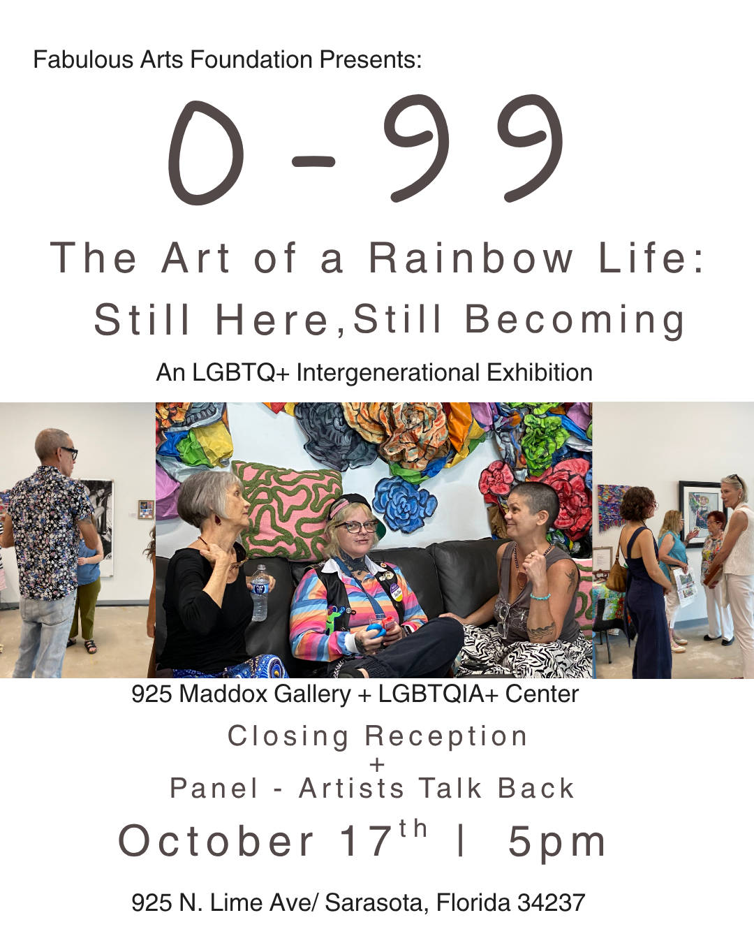 0-99 Closing Reception | Panel - Artists Talk Back