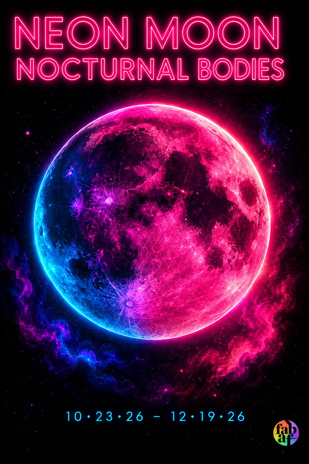 Opening Reception: NEON MOON Nocturnal Bodies