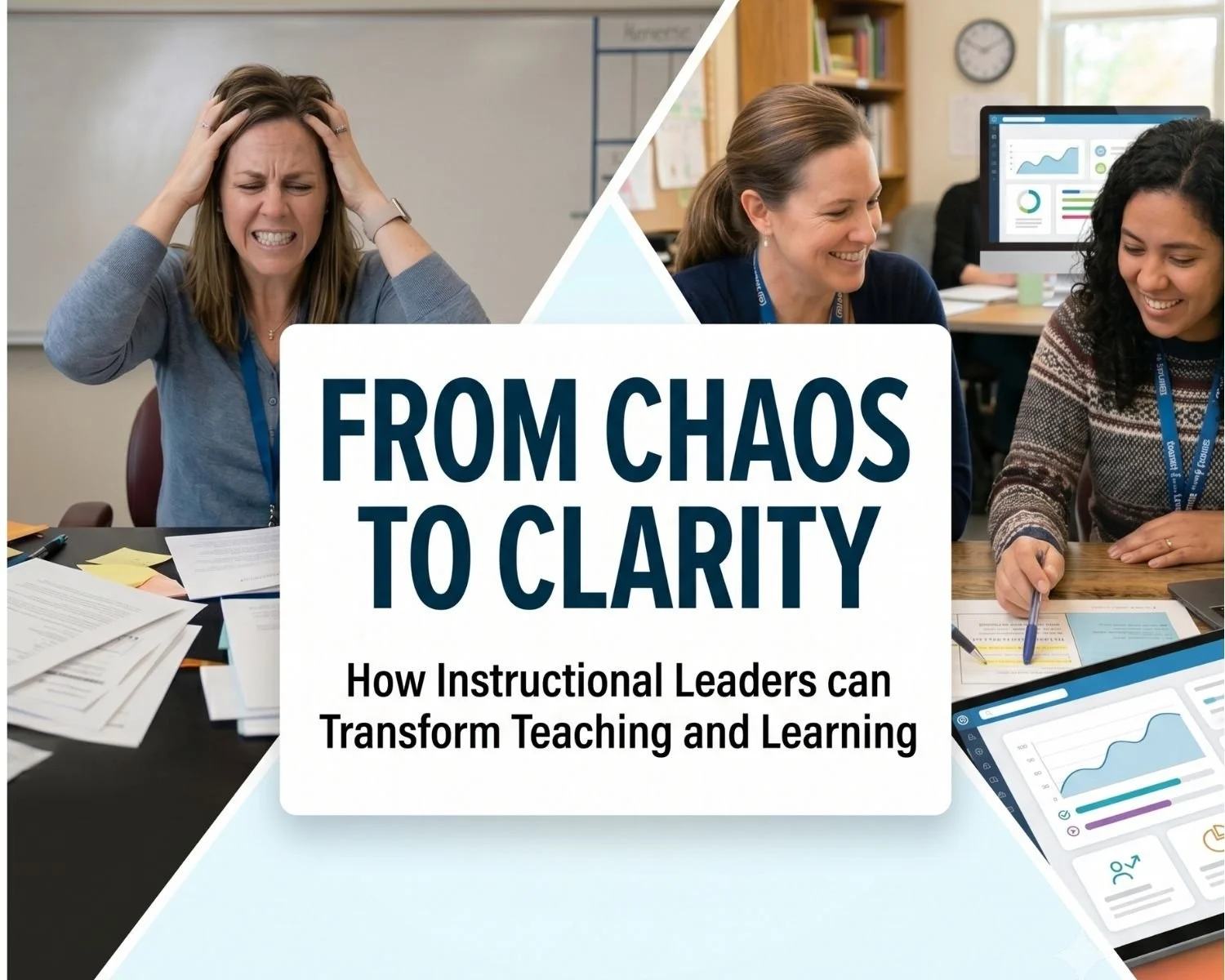 From Chaos to Clarity: How&nbsp; Instructional Leaders can Transform Teaching and Learning