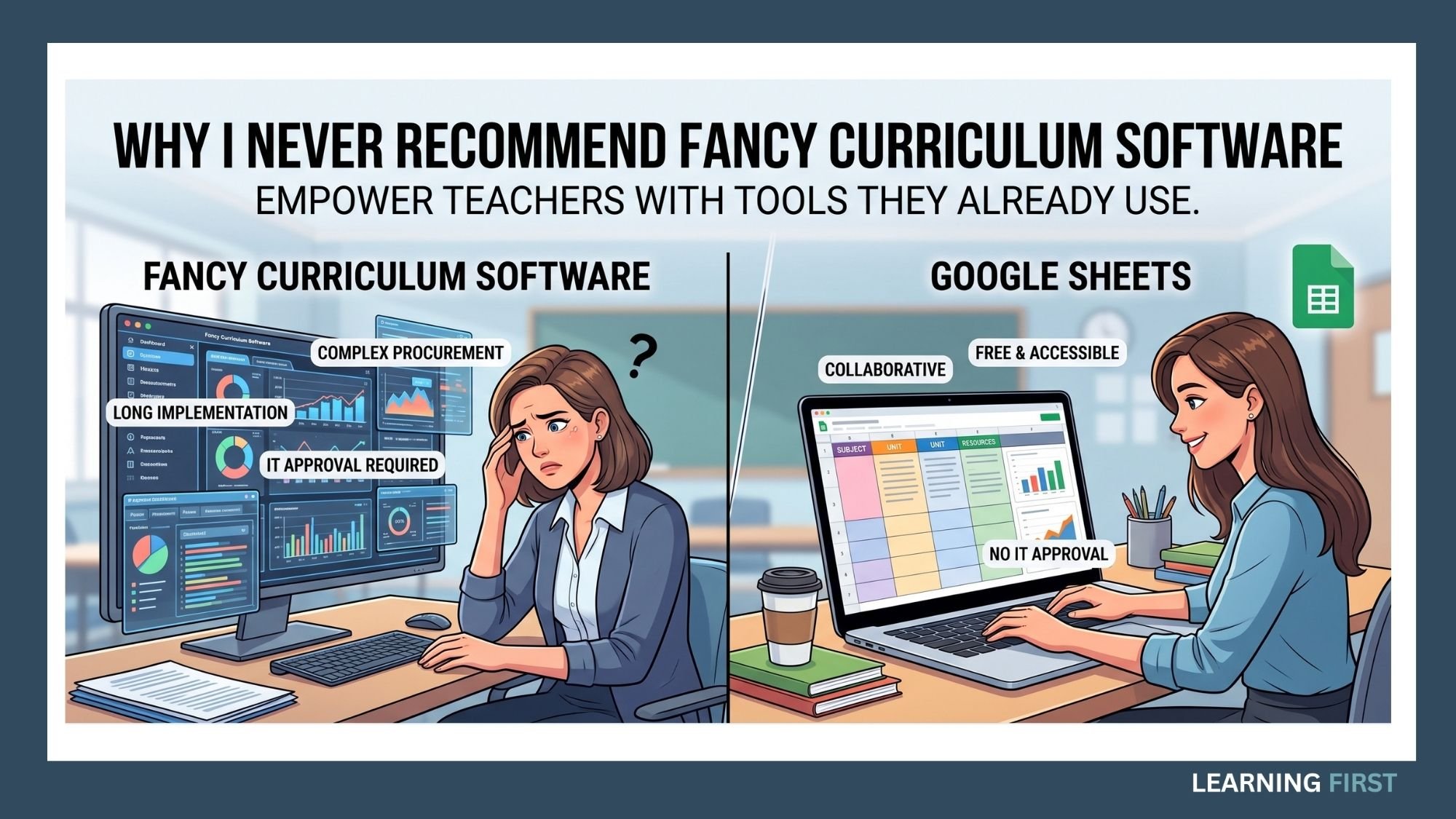 Why I Never Recommend Fancy Curriculum Software