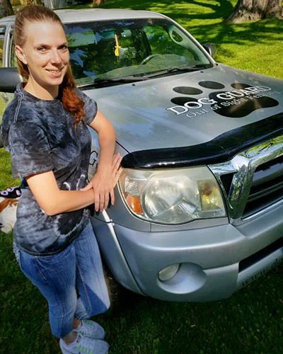 Chelsea Cottingham maintenance manager at Dog Guard of Ohio supporting out of sight fencing systems and customer service operations