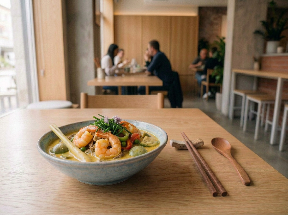 Thai Curry Crevetten