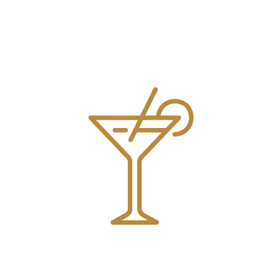 Happy hour cocktails and drinks