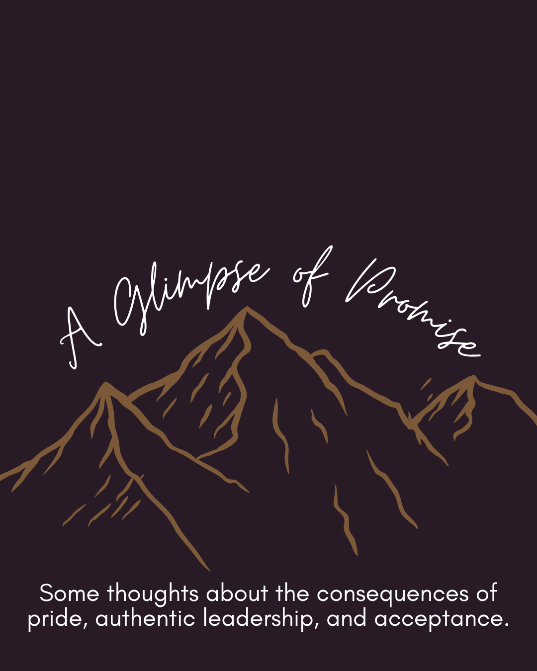 A Glimpse of Promise