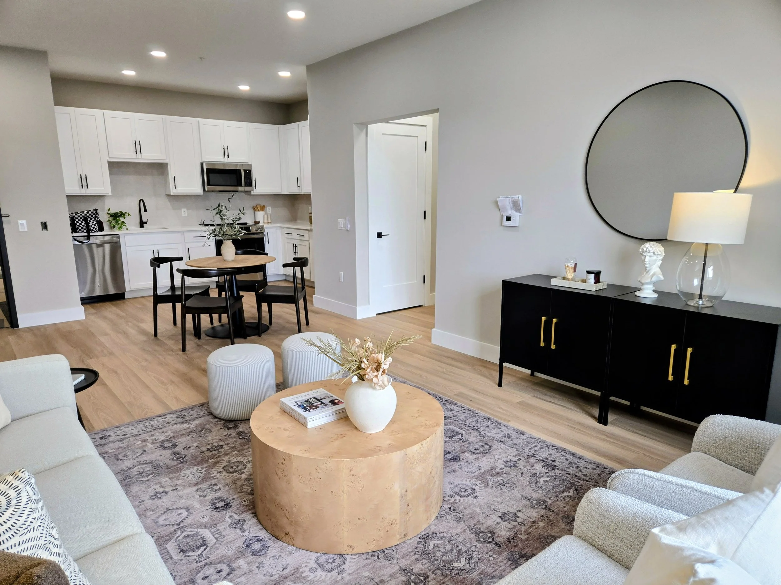 1BR Kitchen / Living Area