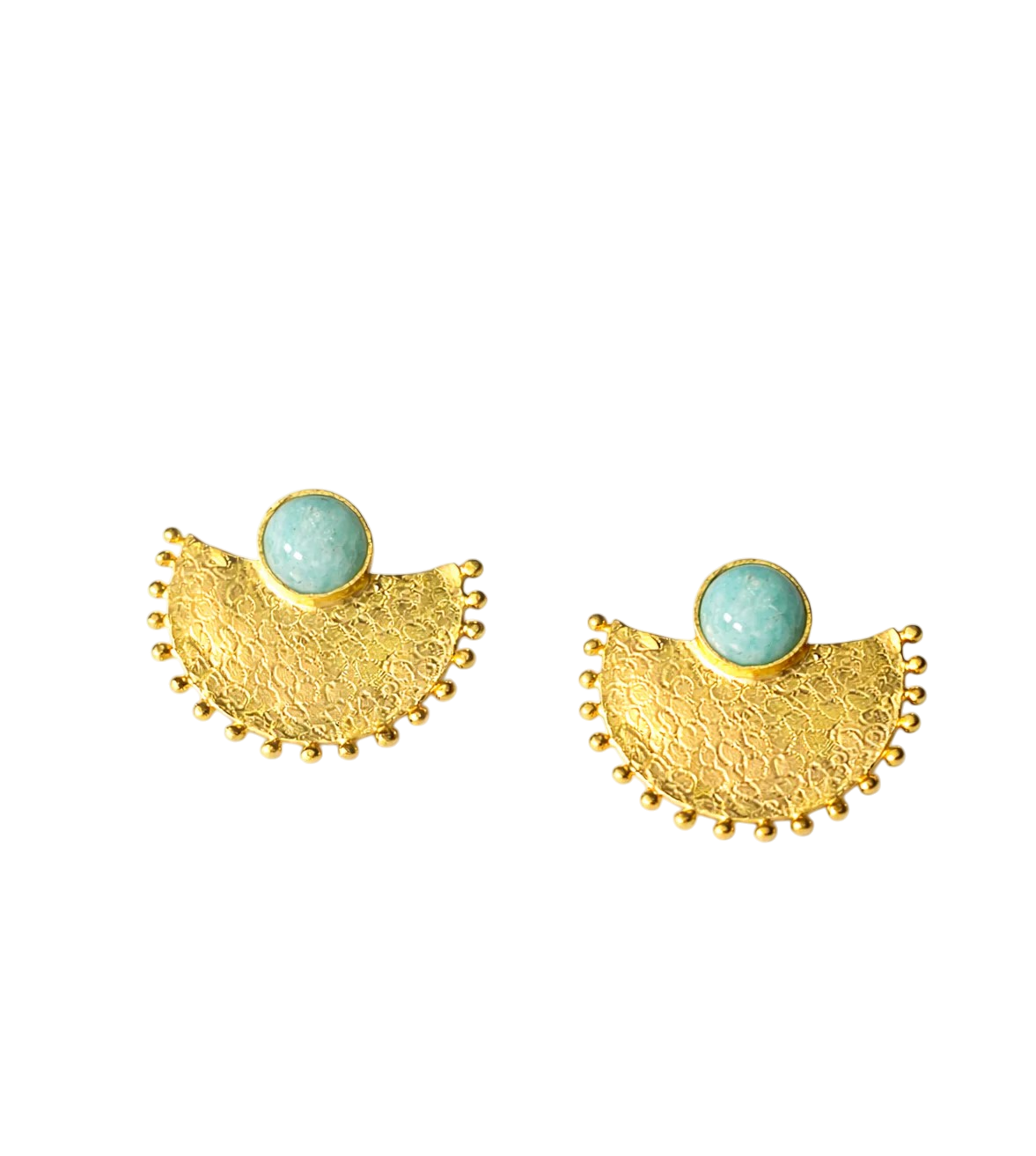 Arc Amazonite Earrings