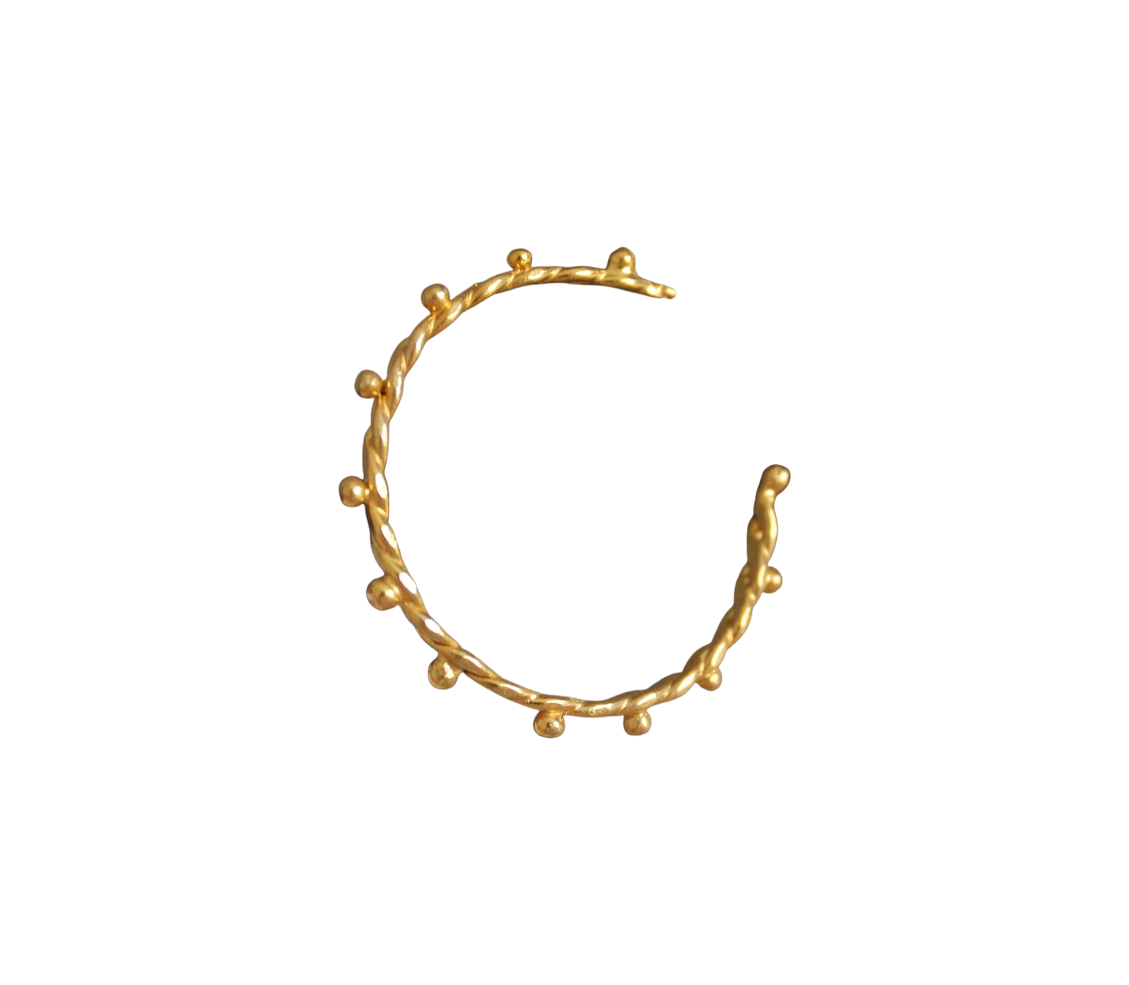 Nodus Hoop Earrings