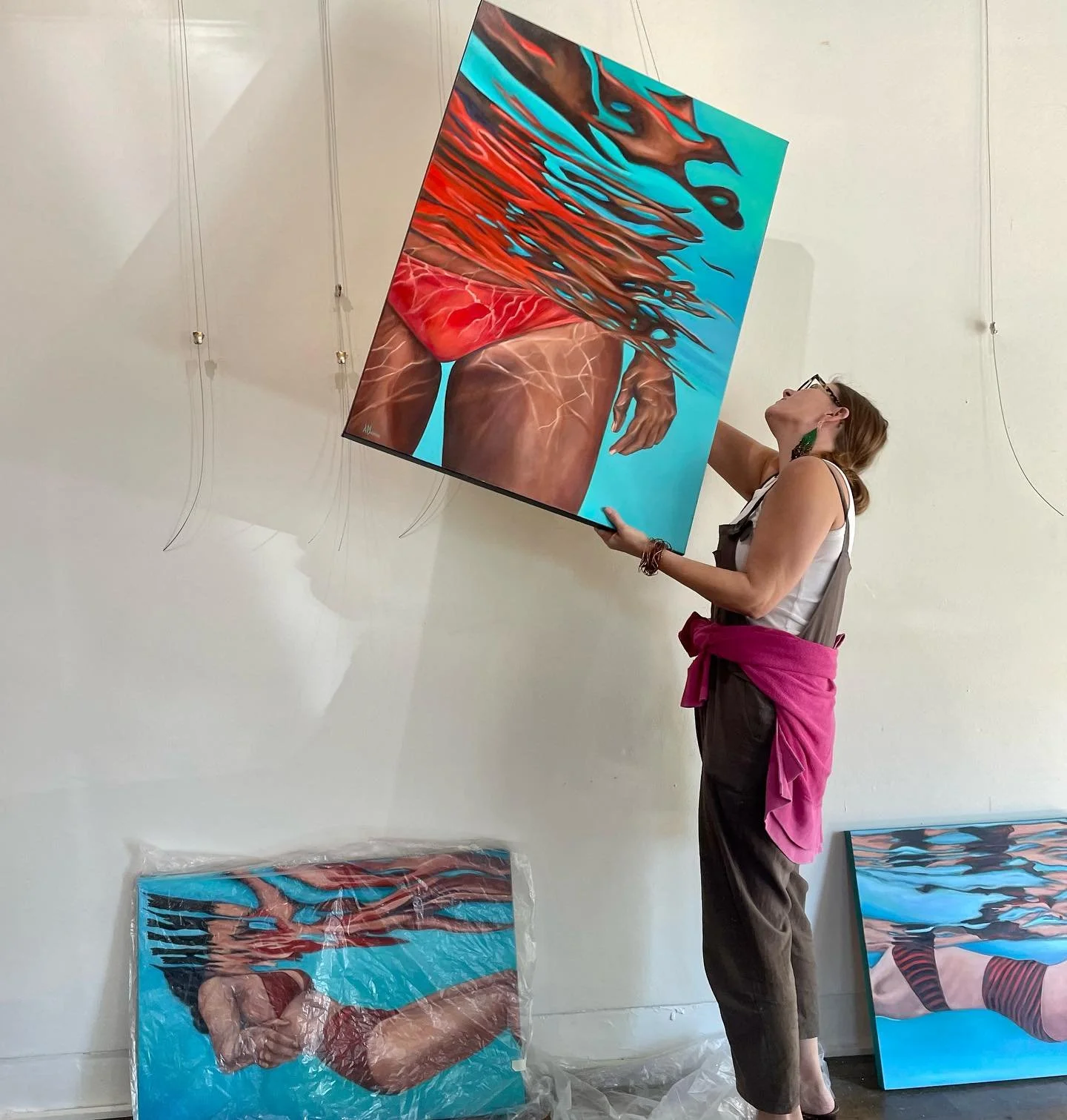 Art exhibit at Belafonte event venue Tulsa Oklahoma