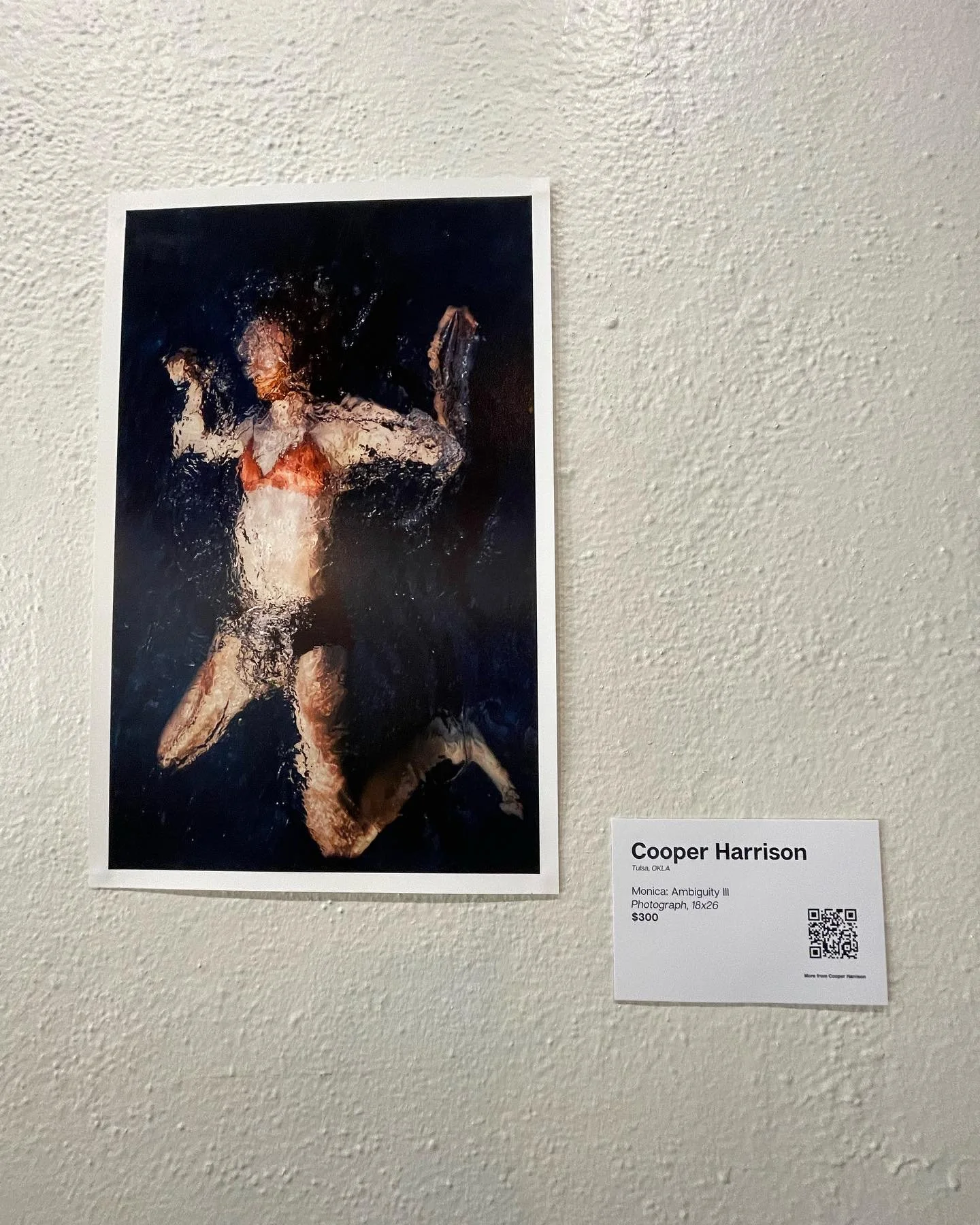 Gallery show inside Belafonte live music venue Tulsa Oklahoma