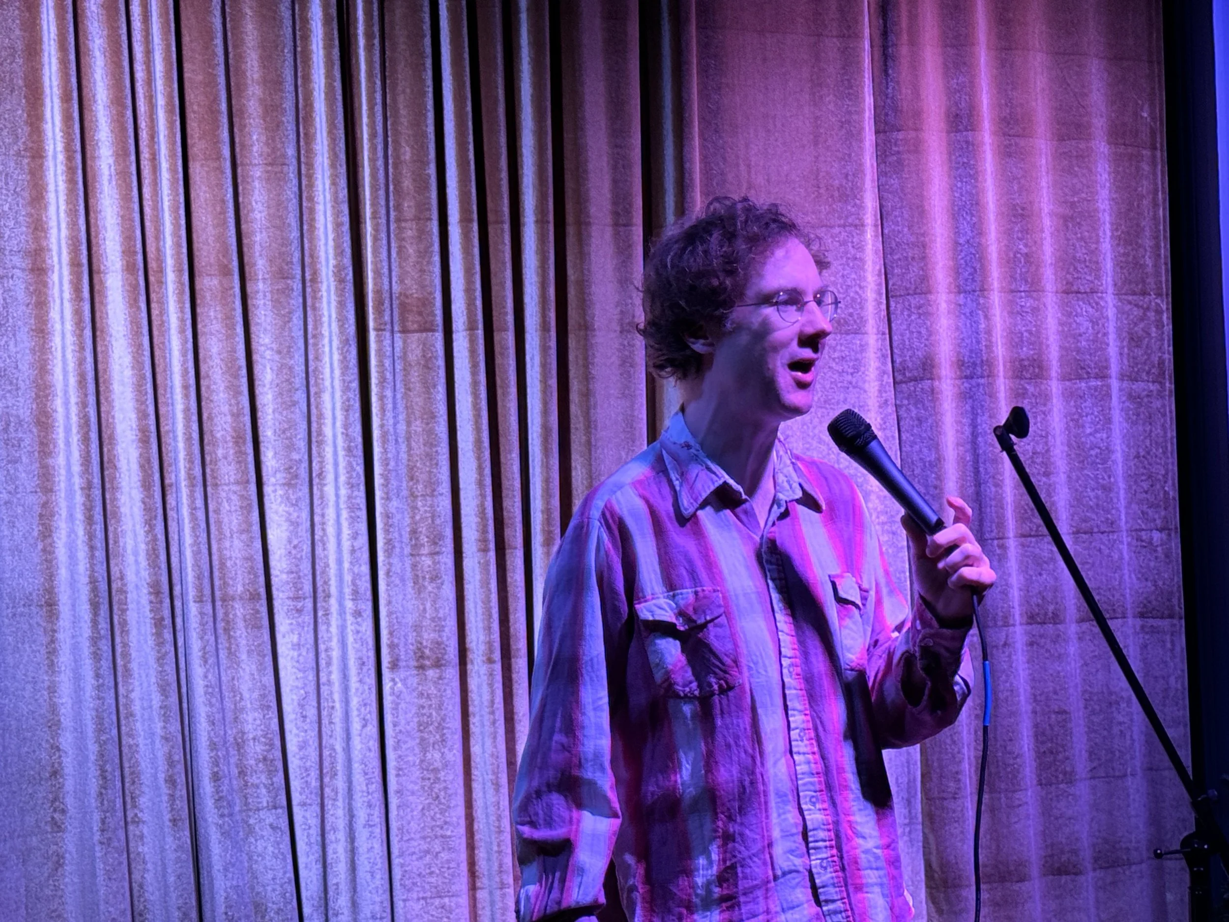 Stand up comedy show at Belafonte venue Tulsa Oklahoma