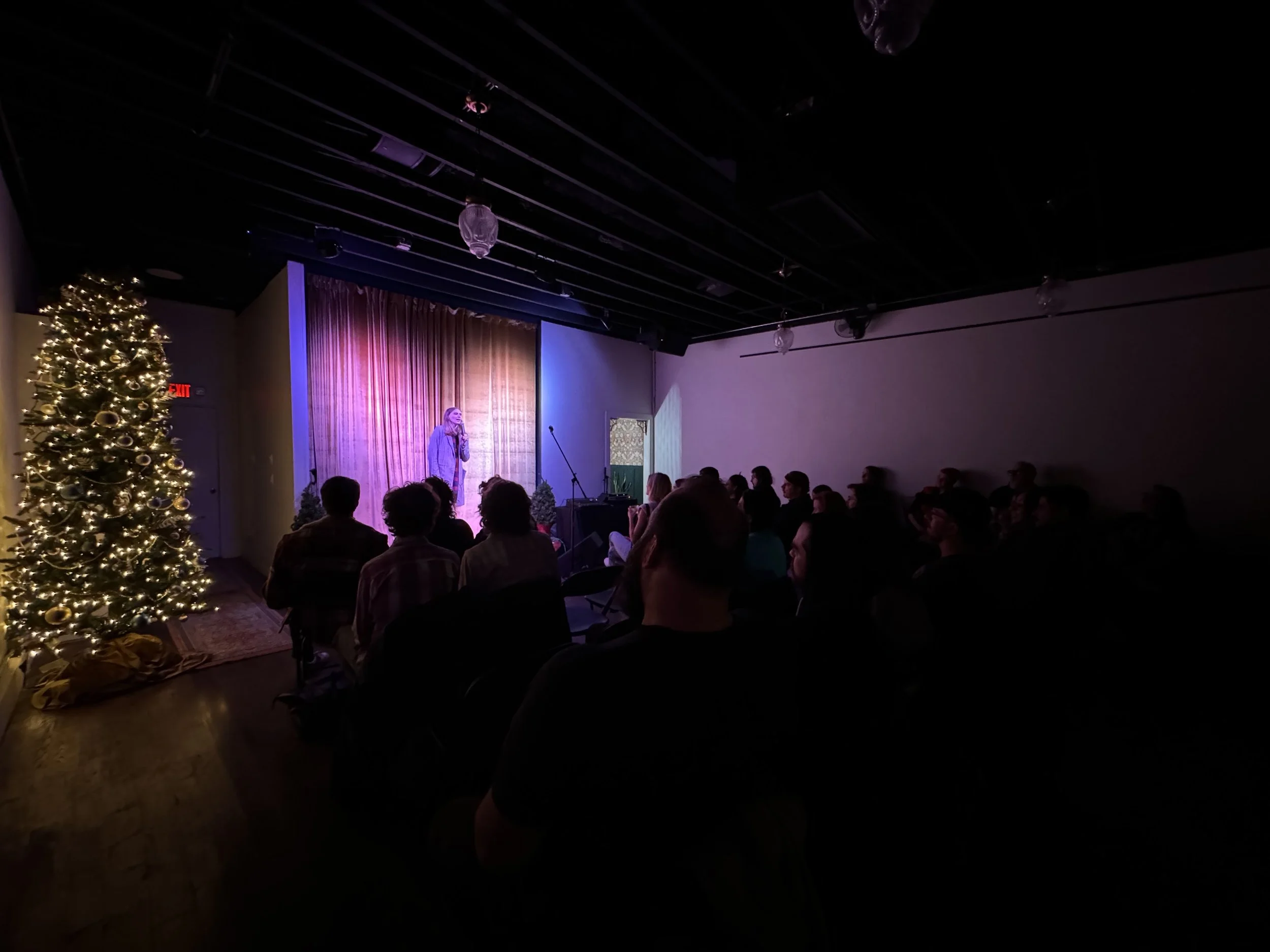 Comedy night at Belafonte live music and event space Tulsa Oklahoma