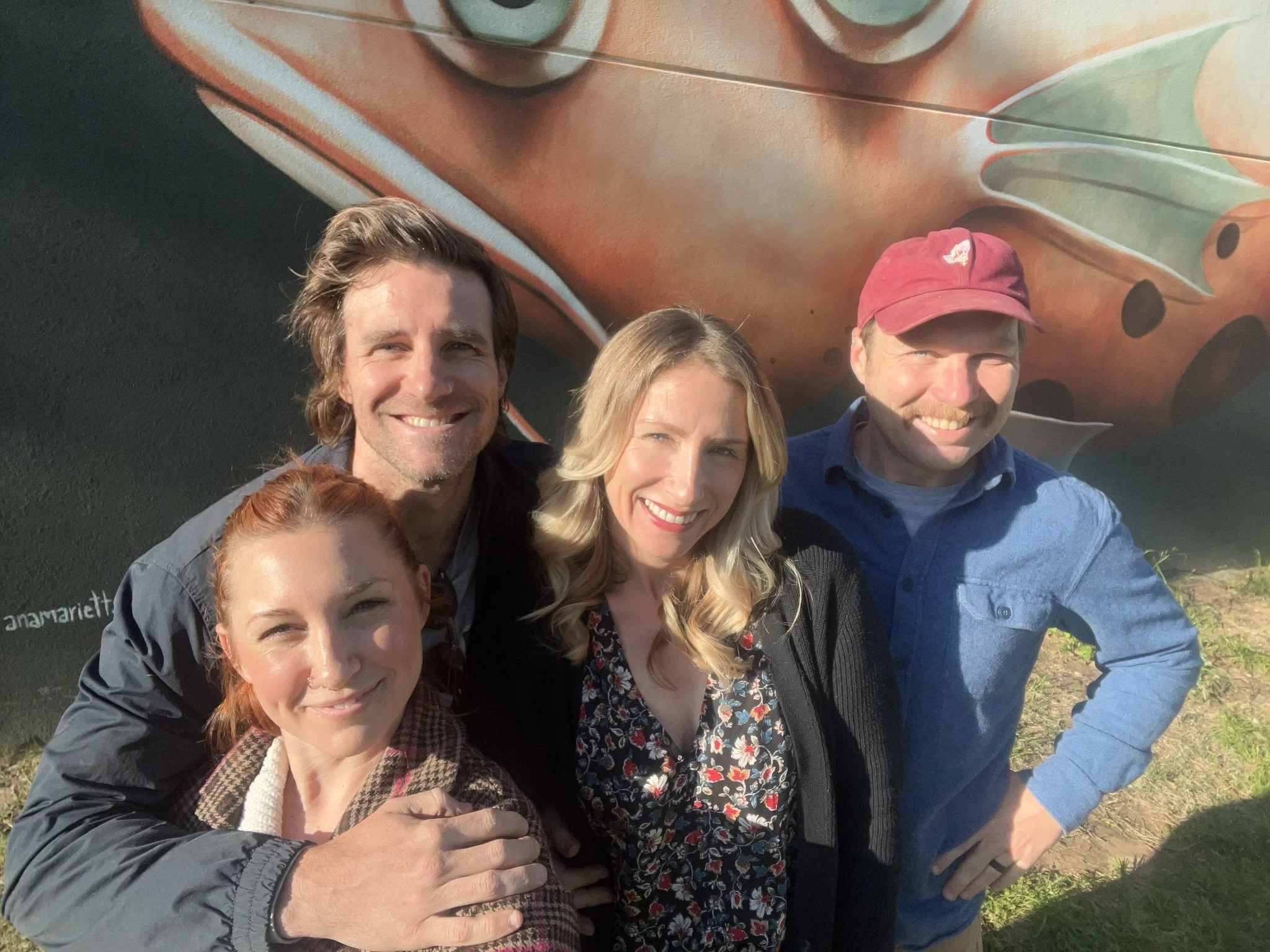 Belafonte founders Will Retherford, Chris McCabe, Erin McCabe, and Charis Retherford in Tulsa Oklahoma