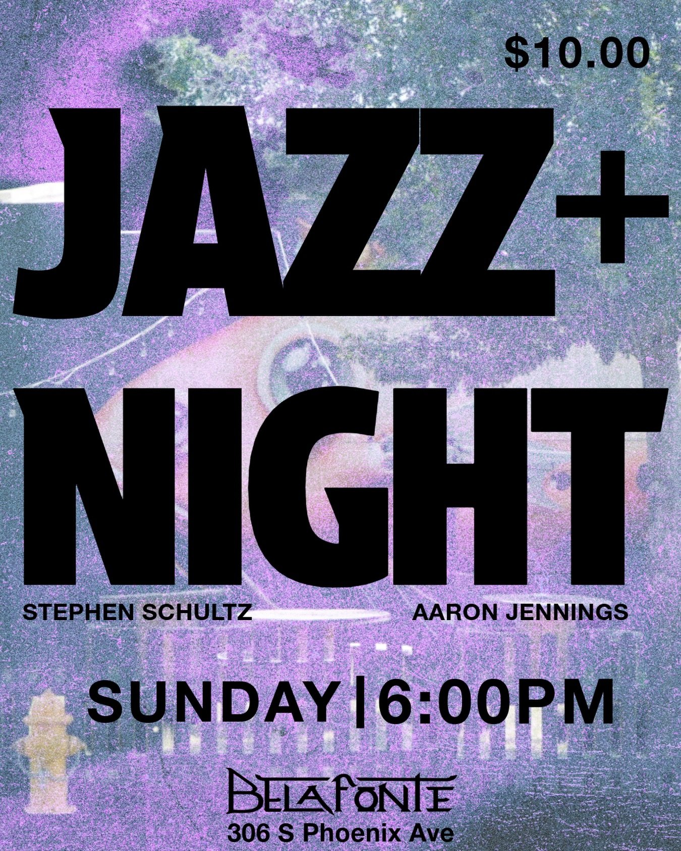 We&rsquo;re back with Jazz+ Night this Sunday at 6:00PM!

We added the plus sign because these nights are so much more than Jazz. The song lists are full of reimagined originals from band members and deep cuts from local song writers. This week featu