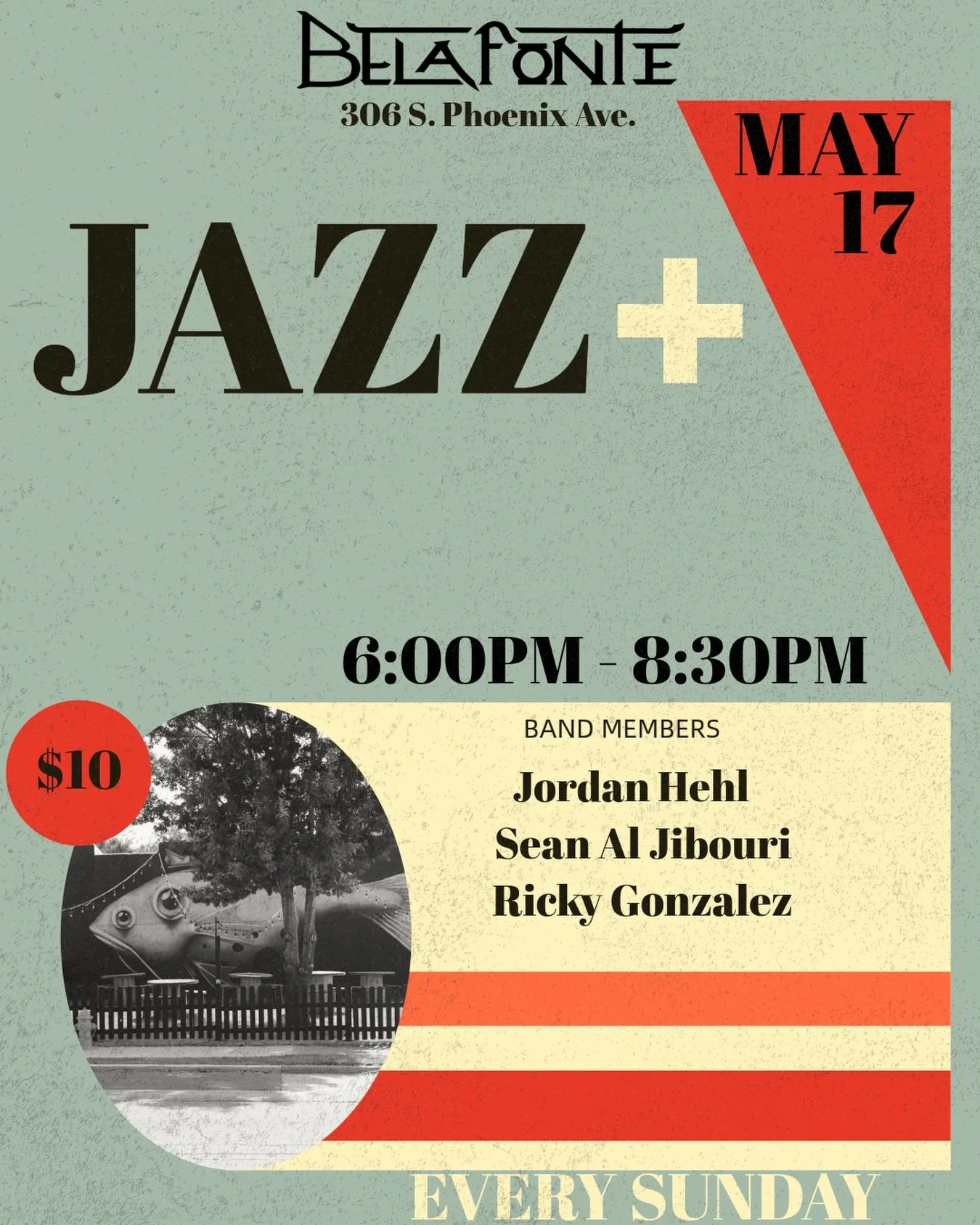 Jazz + night is back at 6 tonight!

Come hang for a laid back night of jazz based music. The stage is set up on the floor in the middle of the room. If you&rsquo;re a musician interested in playing or singing talk to the band at intermission about si