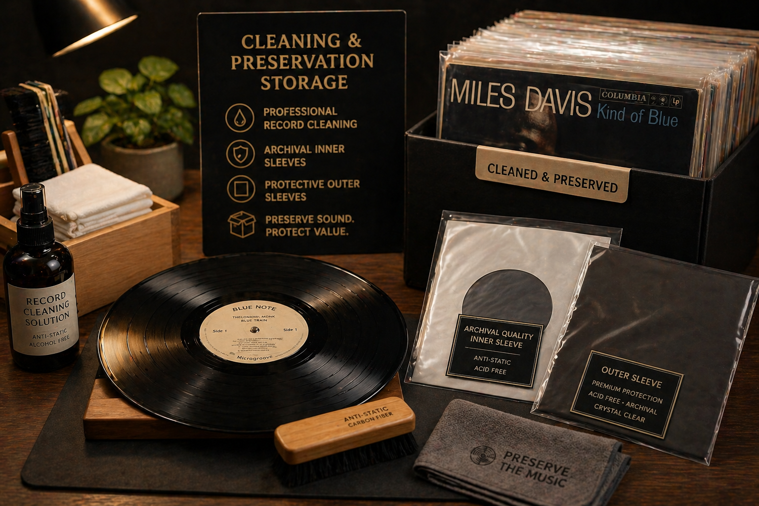 Cleaning & Preservation Storage