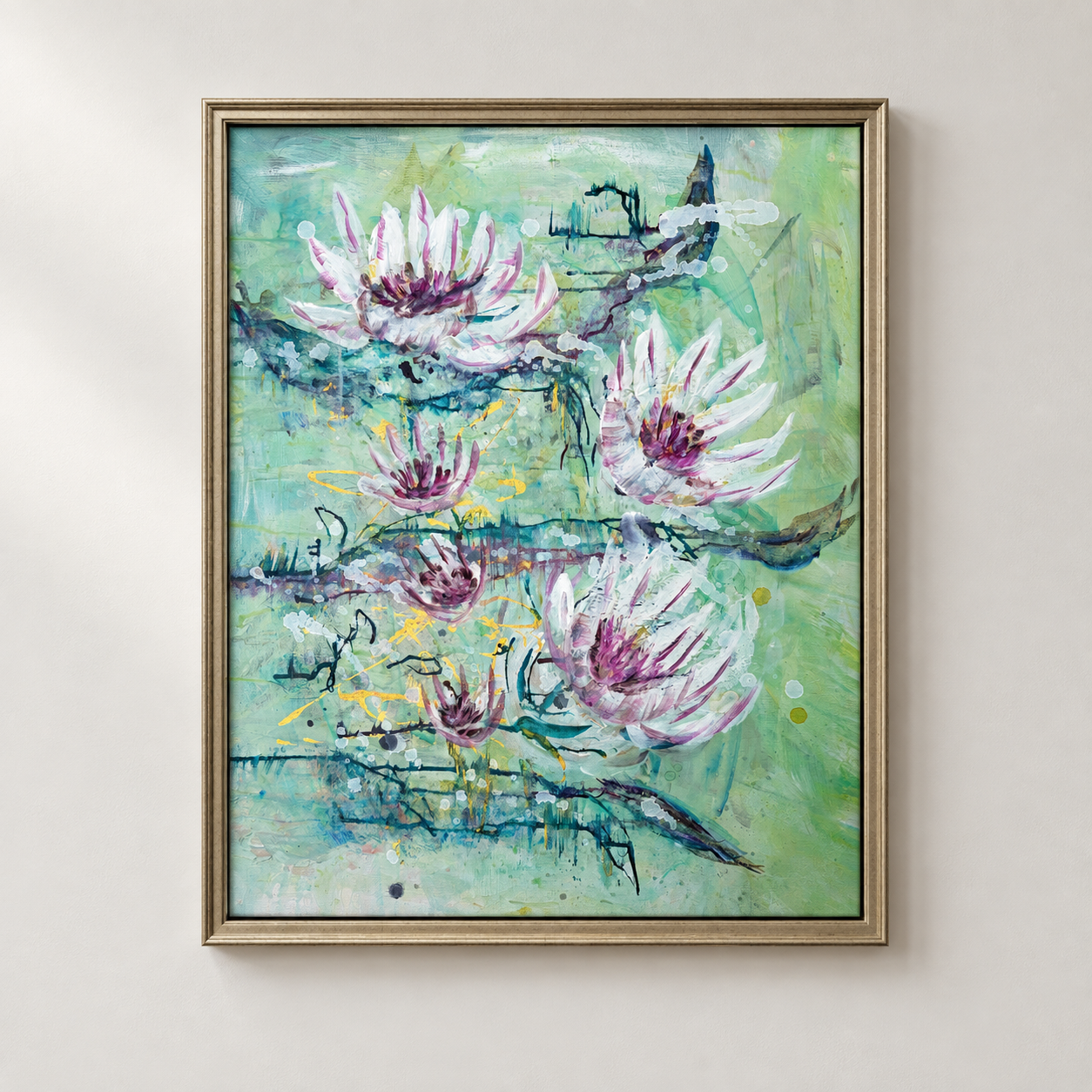 Floating Lilies