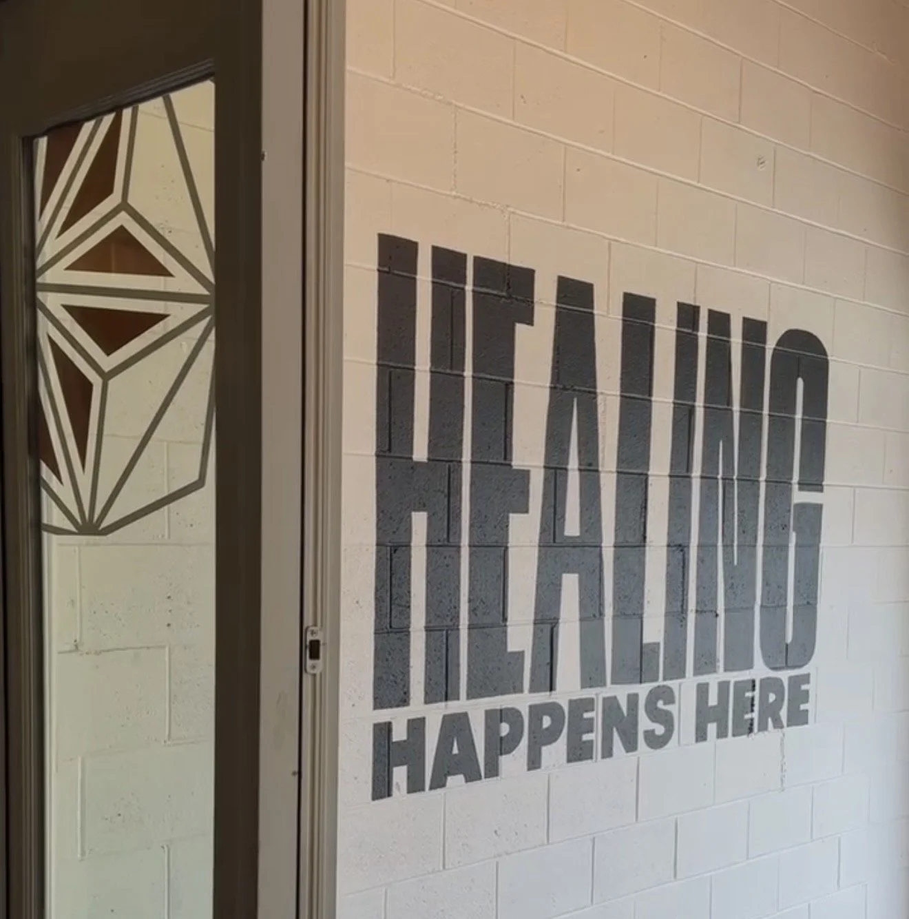 healing happens here  the source dallas art expression