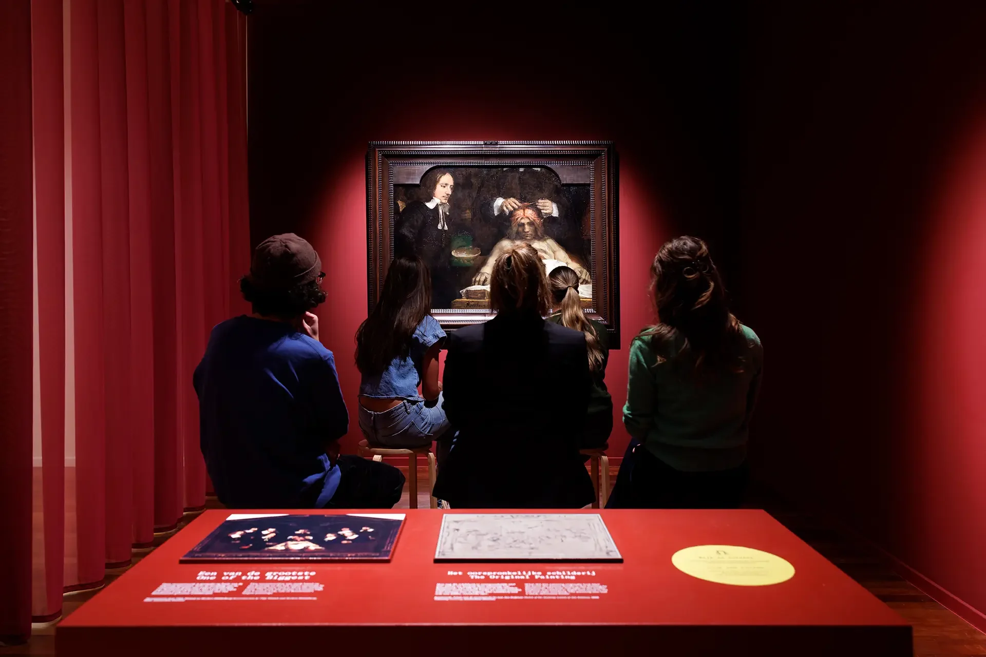  At the end of the exhibition, you will come face to face with one of Rembrandt’s masterpieces: the painting The Anatomy Lesson of Jan Deijman. 