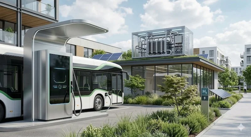 Bus fueling-up modern city.jpg