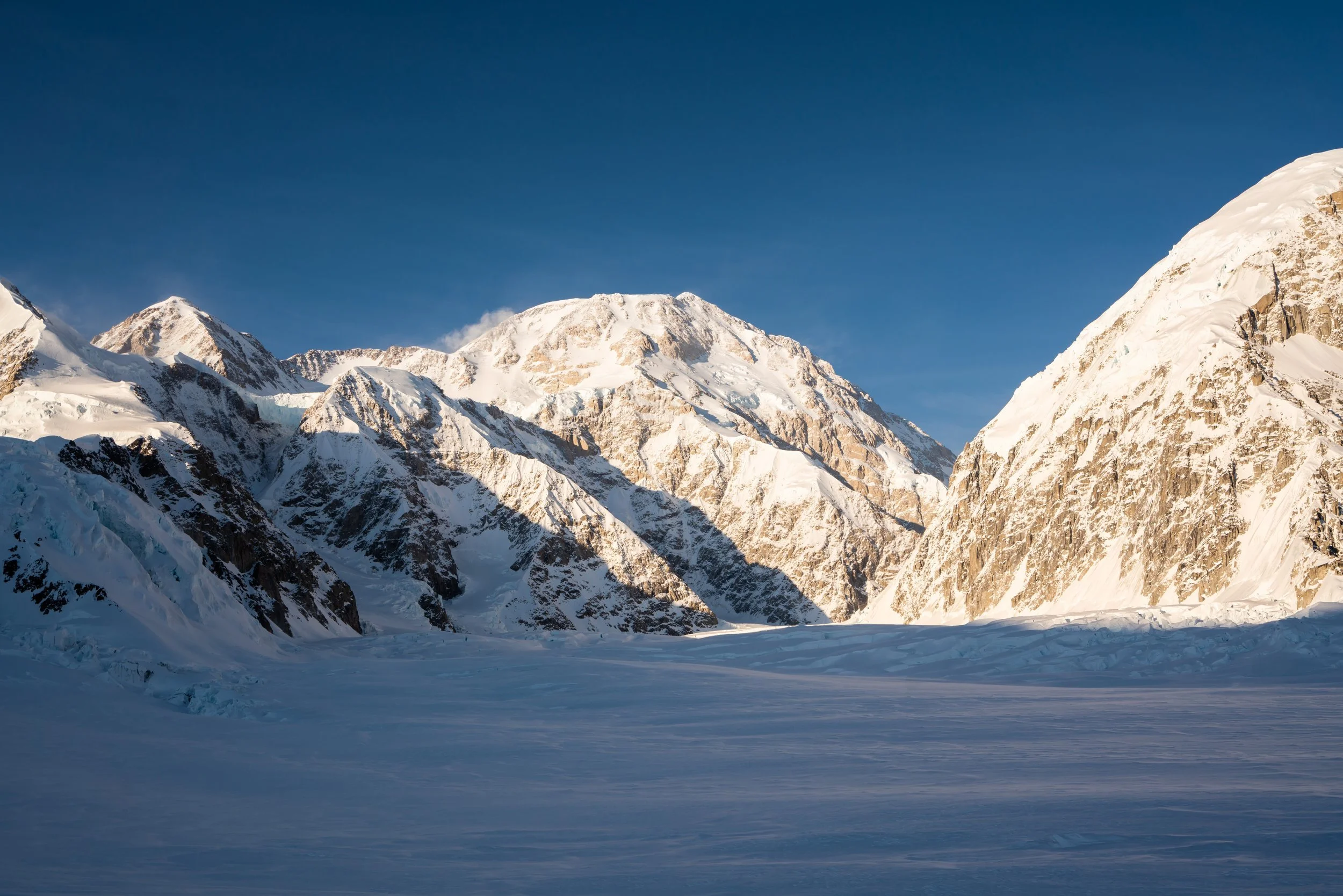 View of the summit from 7800'.