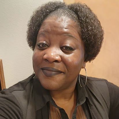 Karmen Hawkins, in an indoor setting.