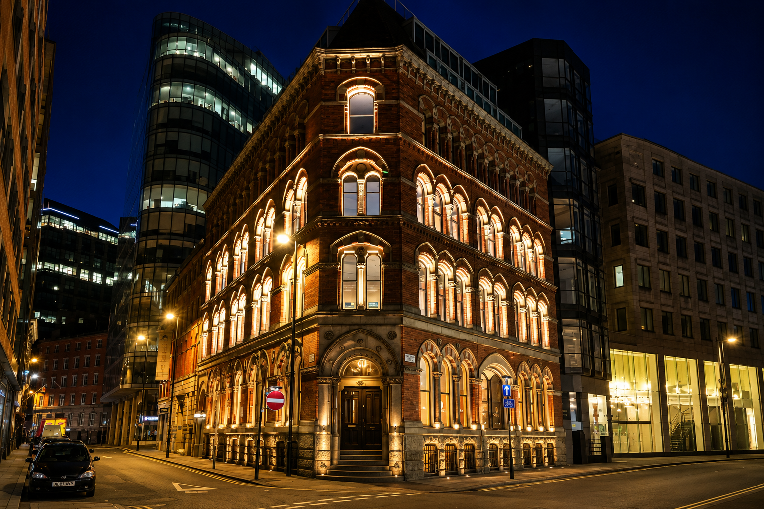 Photo of the venue where Looch's impromptu evening show took place