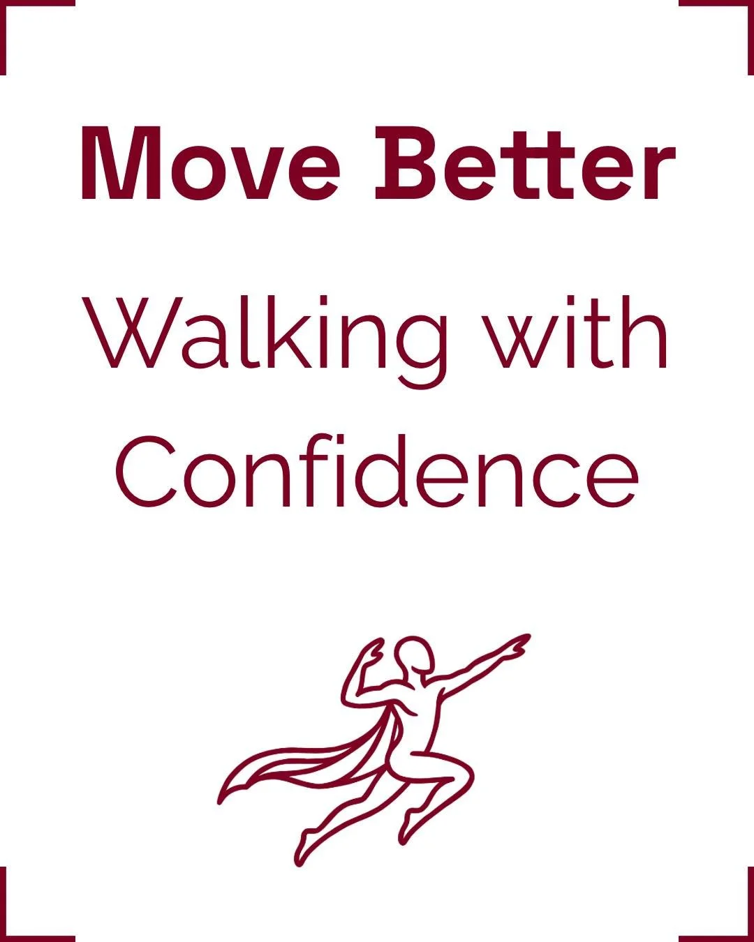 Ever notice that how you walk into a room can change so much?

Small adjustments to your posture and gait can make a big difference, not just in comfort, but in how confident and present you feel while moving through your day.

Here are 3 cues to hel