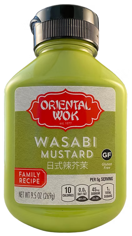Oriental Wok Wasabi Mustard