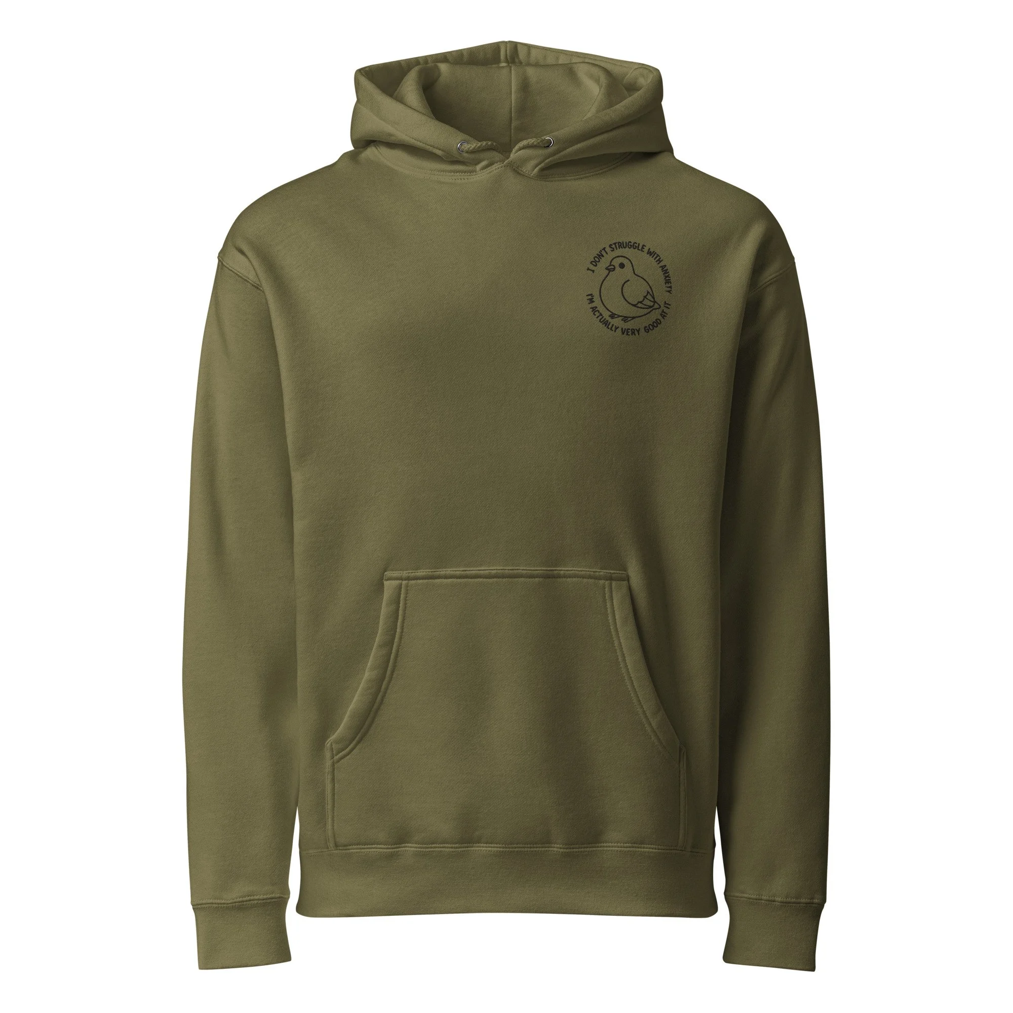 Anxiety Unisex Heavyweight Hooded Sweatshirt | Independent Trading Co. IND4000
