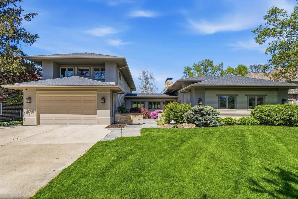 This is the one! 60 Greencroft Dr., Champaign

⭐️ Premium location on the Champaign Country Club golf course.
⭐️ Entire main and 2nd floors renovated in 2025-26
⭐️ Elevated, designer-level finishes and materials throughout
⭐️ 5 beds with primary suit