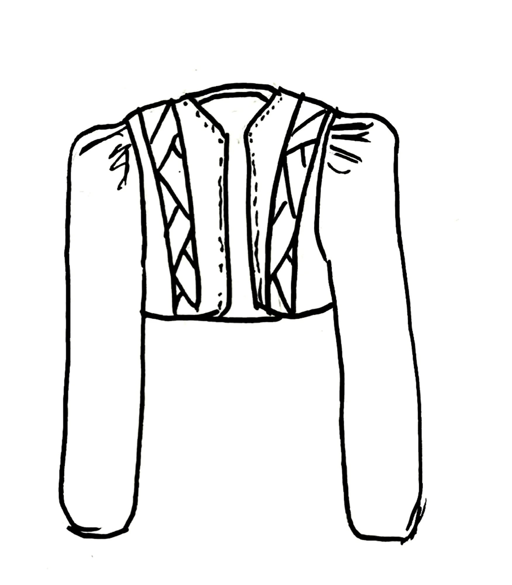 QUILT Bolero initial sketch