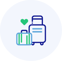 seamless traveler experience icon
