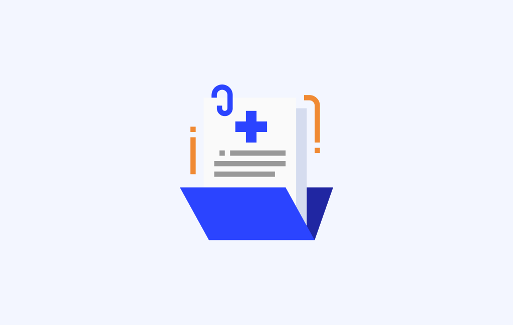 Access health data folder icon
