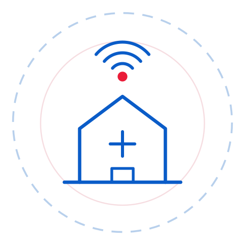 digitally enabled health provider icon