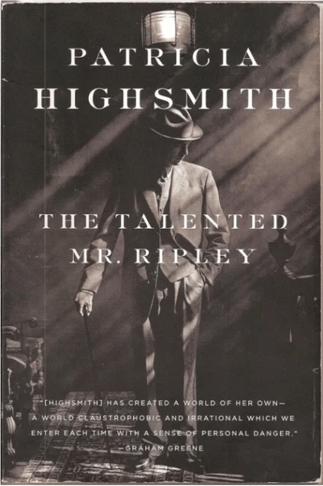 Book cover of The Talented Mr. Ripley by Patricia Highsmith, selected for the Modern Classics Book Club at Paper Boat Booksellers in West Seattle
