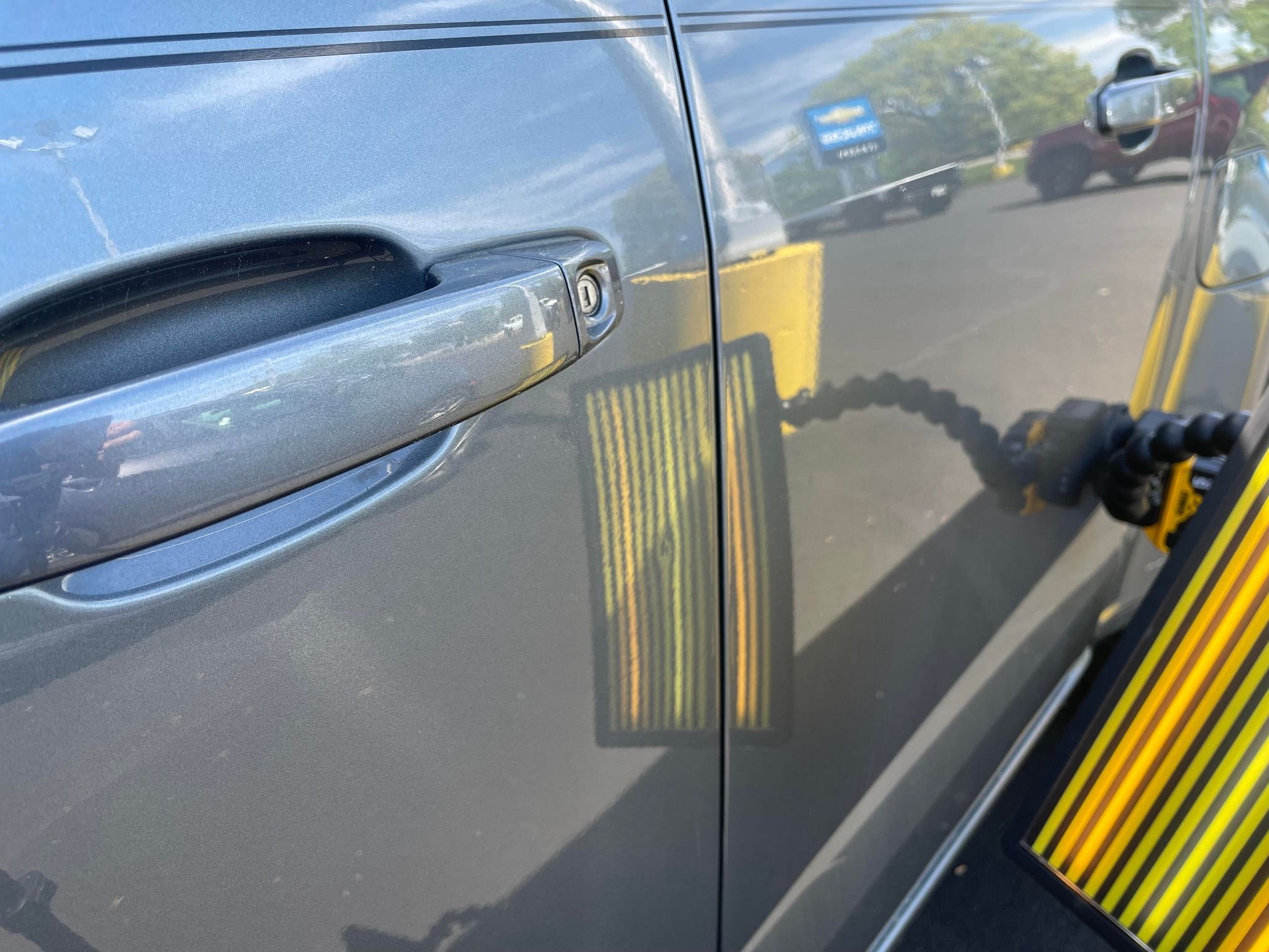 Door Ding with a brace…