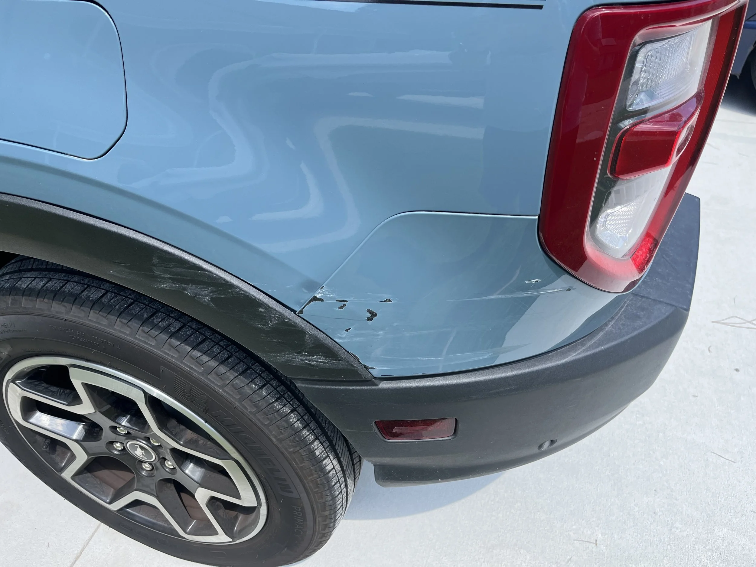 2021 Ford Bronco Side Swipe