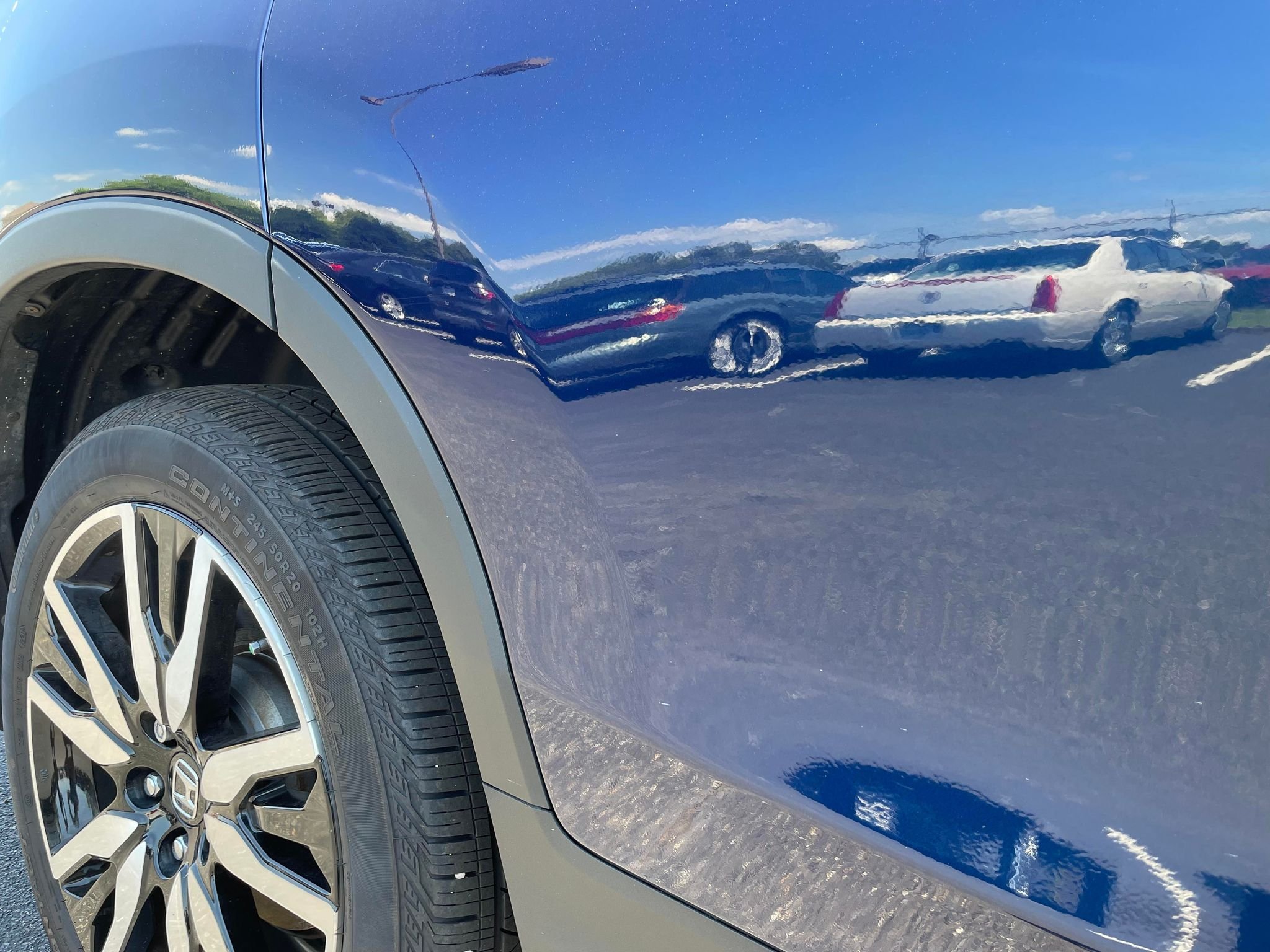 2021 Honda Pilot Door Dent