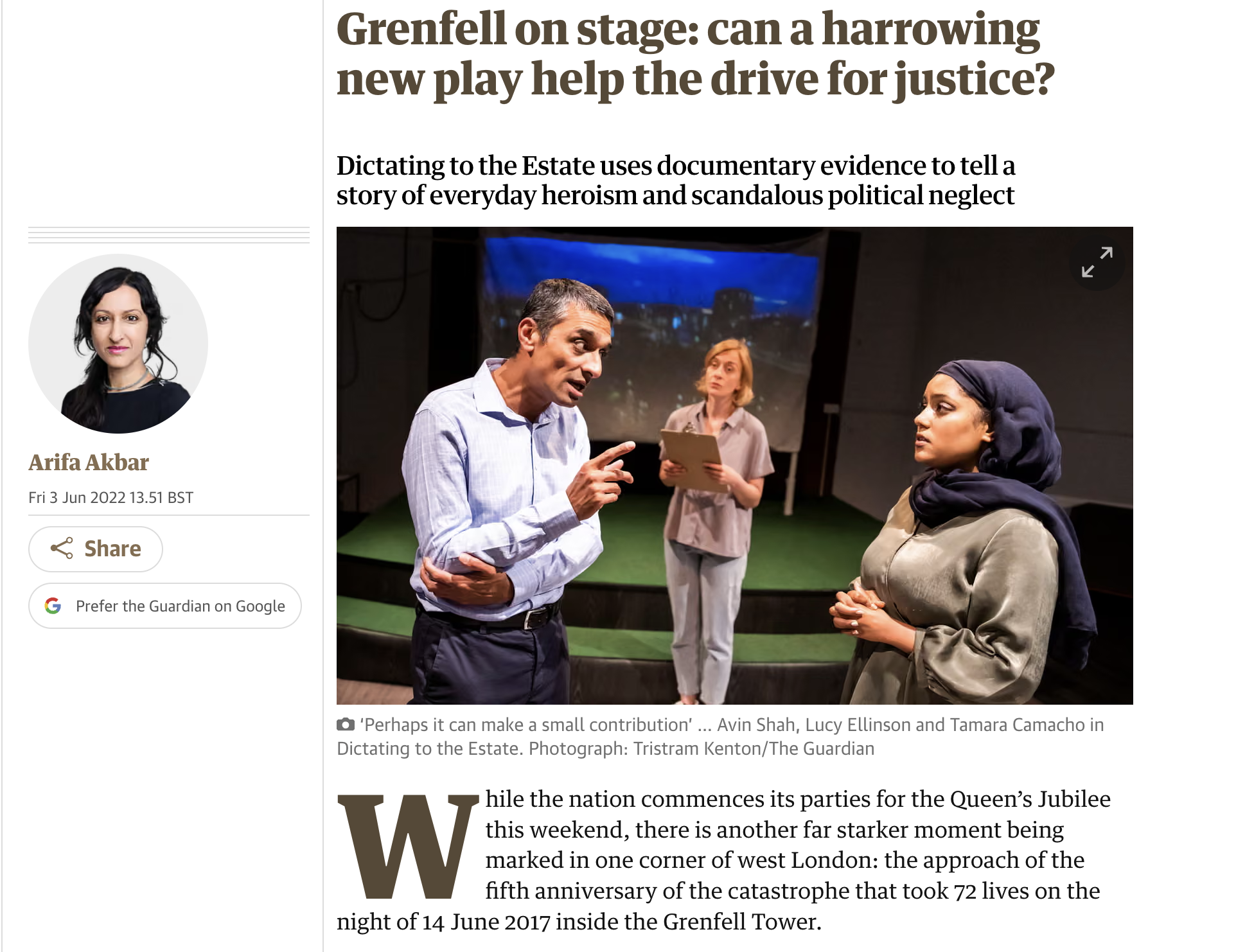 Guardian Article