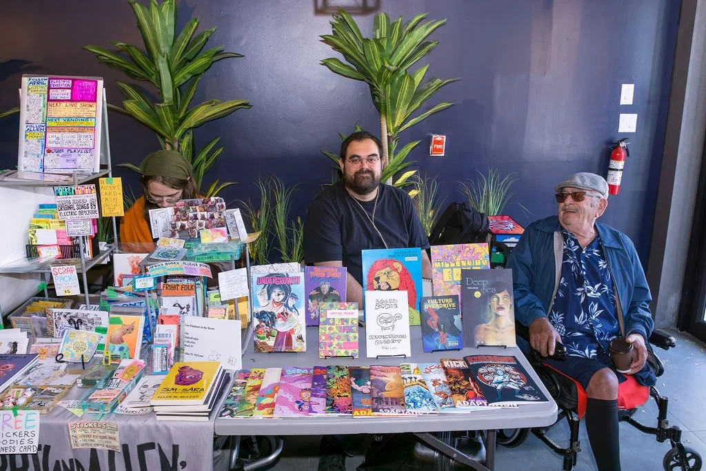 Two vendors,  Ricky Lima  and  Allen McLean , at the market! 