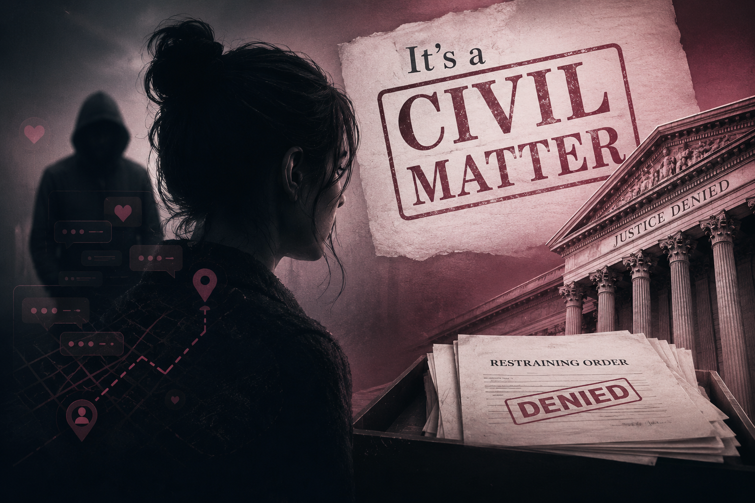 “It’s a Civil Matter”, The Phrase that Leaves Stalking Victims Unprotected