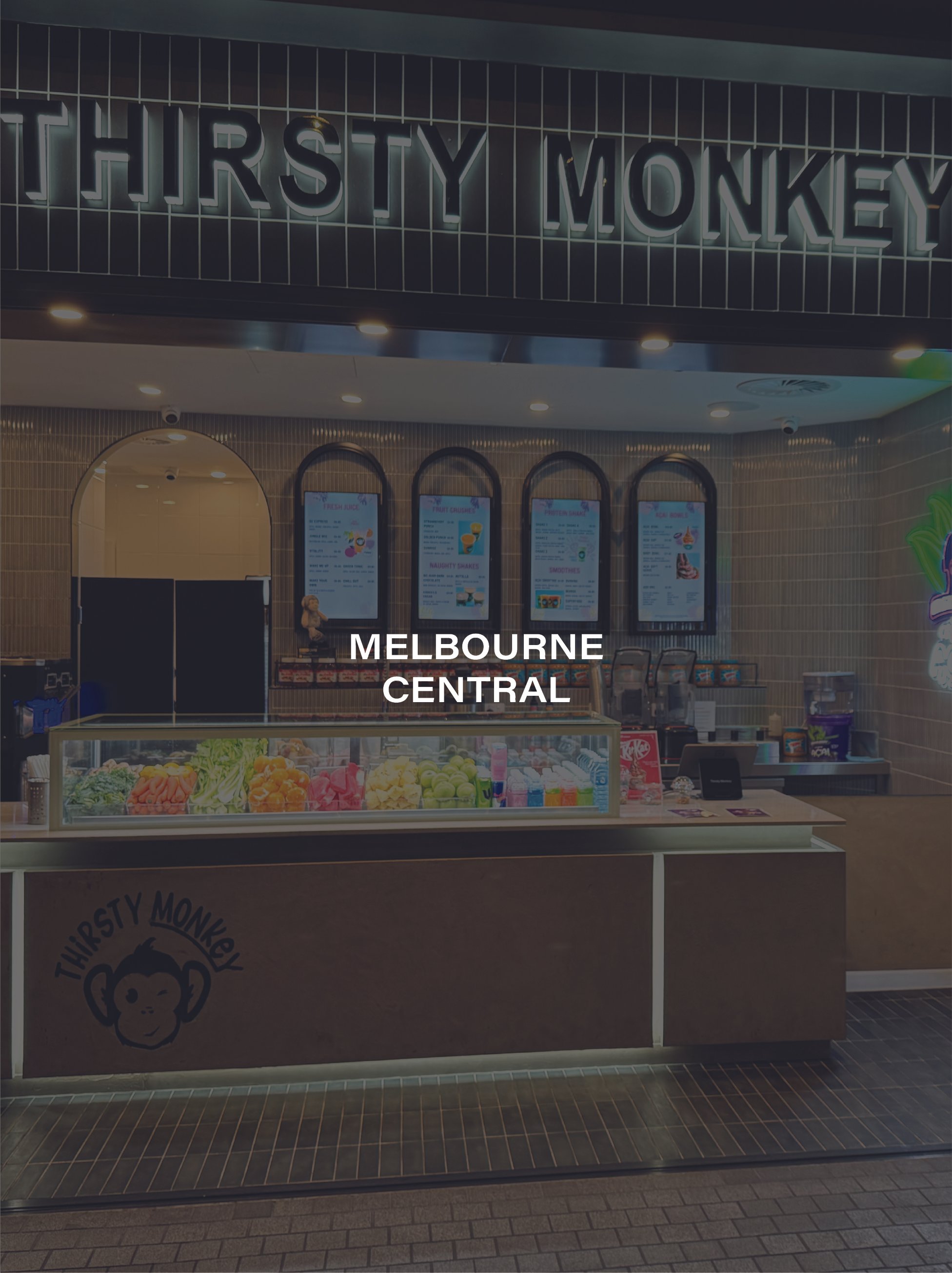 Melbourne Central Location Shopfront.