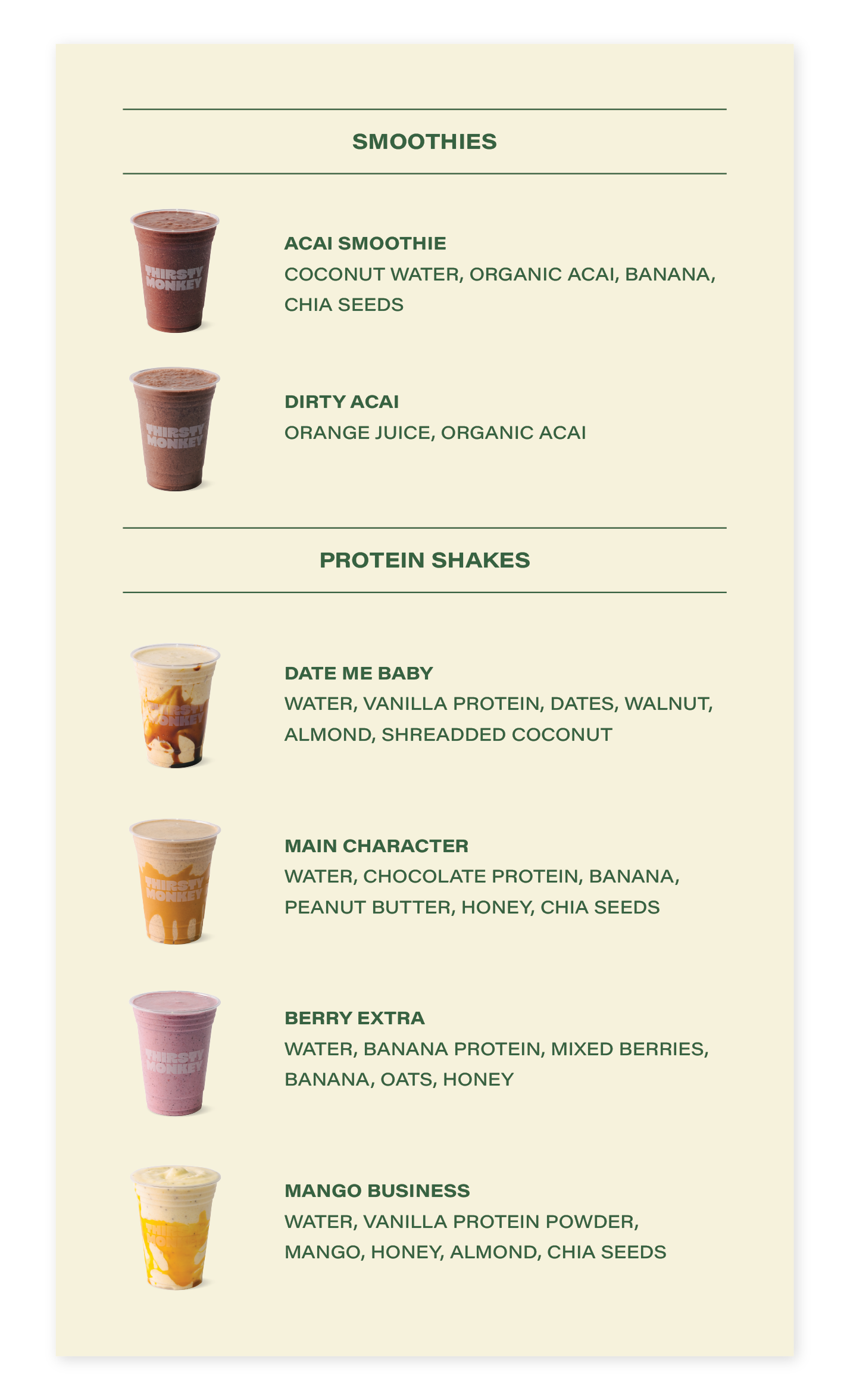 Protein Shakes