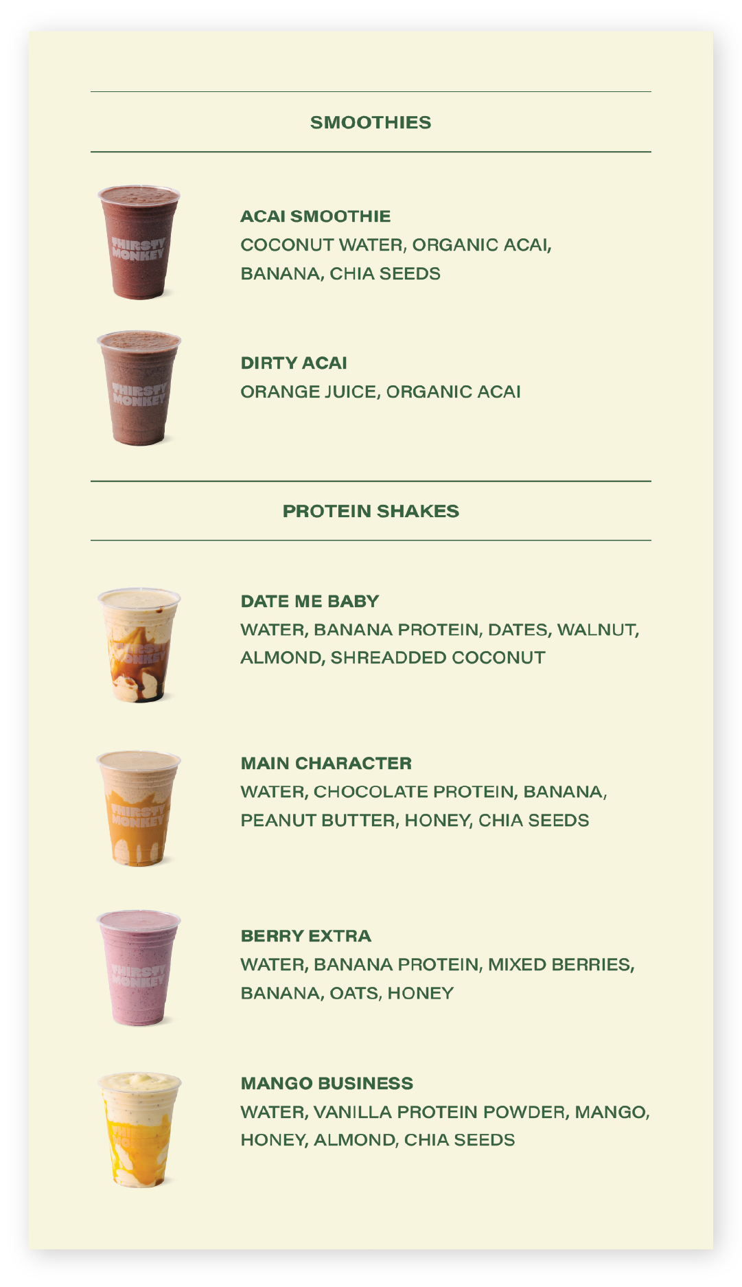 Protein Shakes