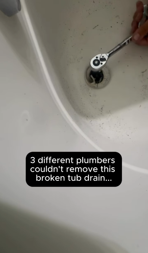 Stuck Bathtub Drain - TYS Plumbing