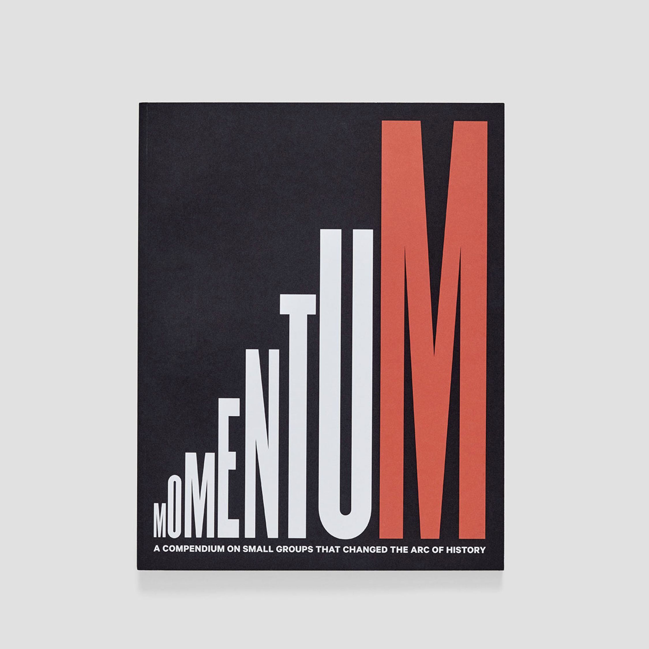 Typography and Book Design: Momentum ( Selected by TDC "Certificate of typographic Excellence")
