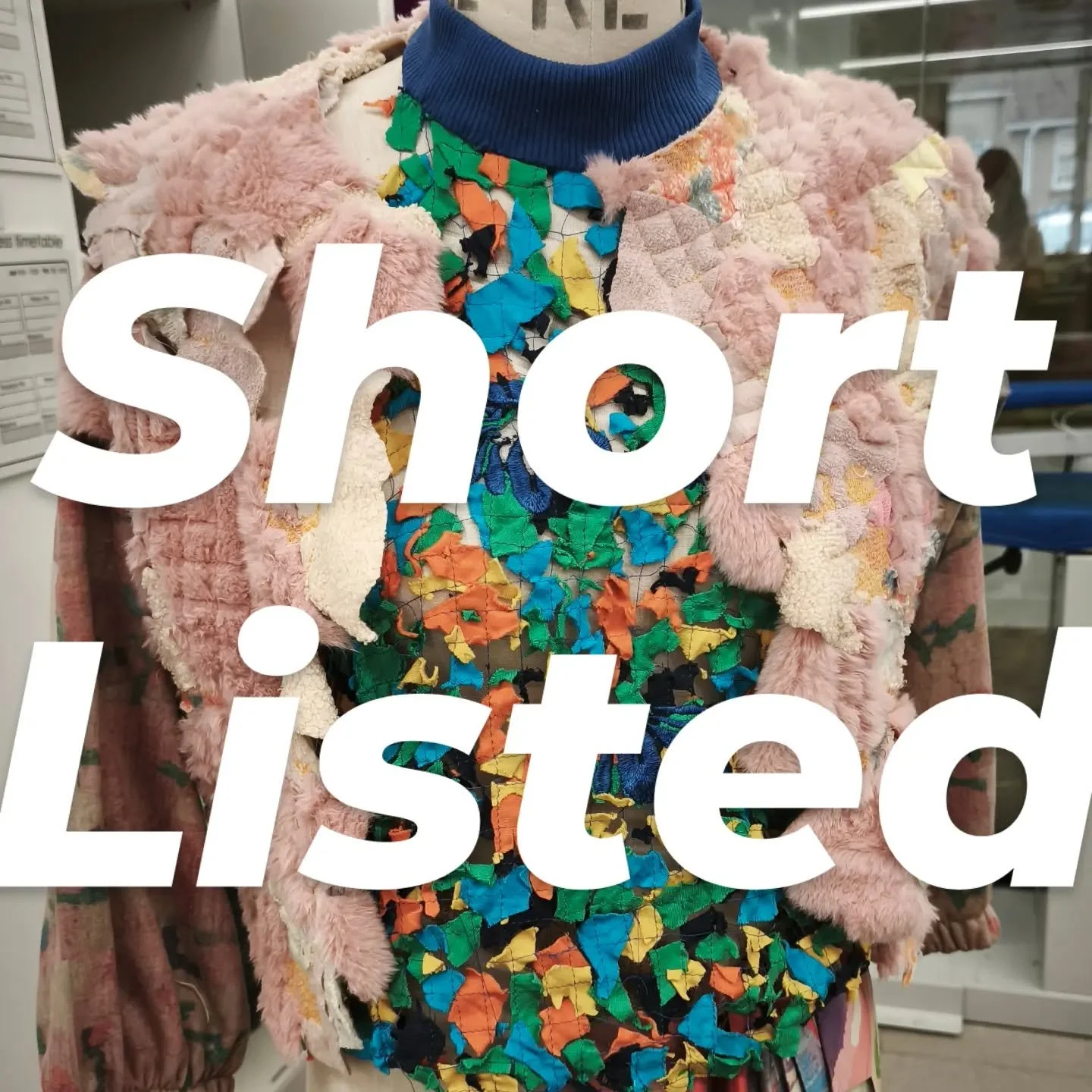 I'm so happy I've been shortlisted for Tex + @texplusuk @textiles_bathschoolofdesign . Really looking forward to the panel interview 🐩