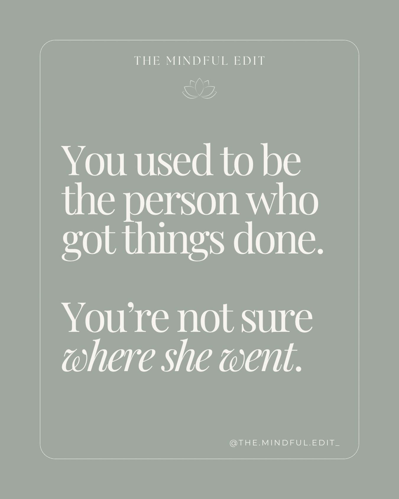 You didn&rsquo;t lose her. Your system just got overloaded.

When your nervous system has been in overdrive for too long, it doesn&rsquo;t announce that it&rsquo;s exhausted. 

It just quietly starts withdrawing energy from everything that isn&rsquo;