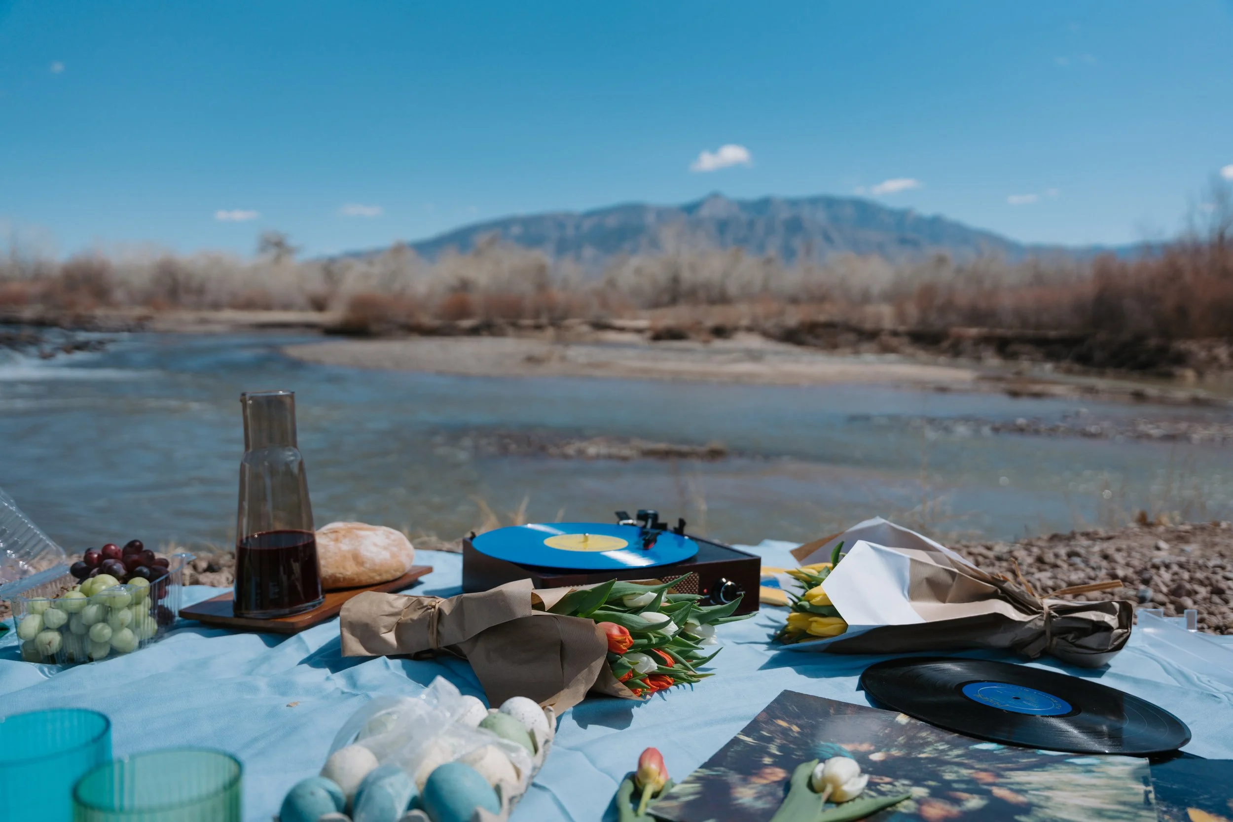 Photoshoot at the Bosque for digital campaign and branding 